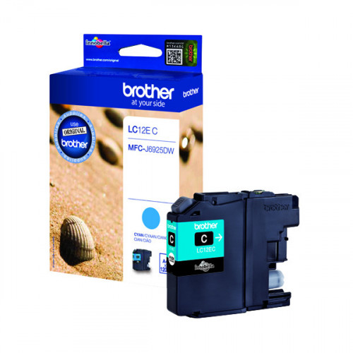 BROTHER LC12EC INK CARTRIDGE CYAN