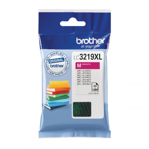 Brother High Yield Magenta Inkjet Cartridge LC3219XLM
