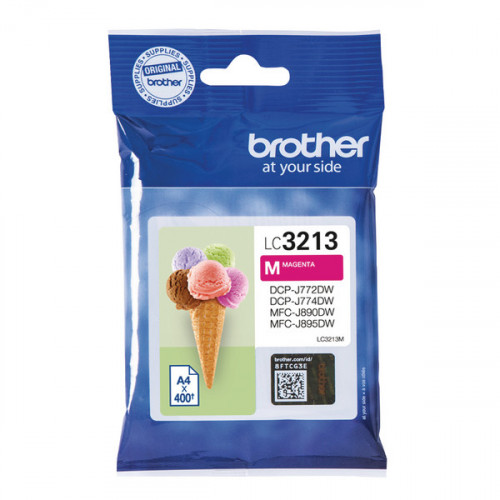 BROTHER LC3213M INK CART HY MAGENTA