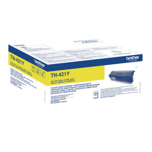 Brother TN-421 Yellow Toner Cartridge TN421Y