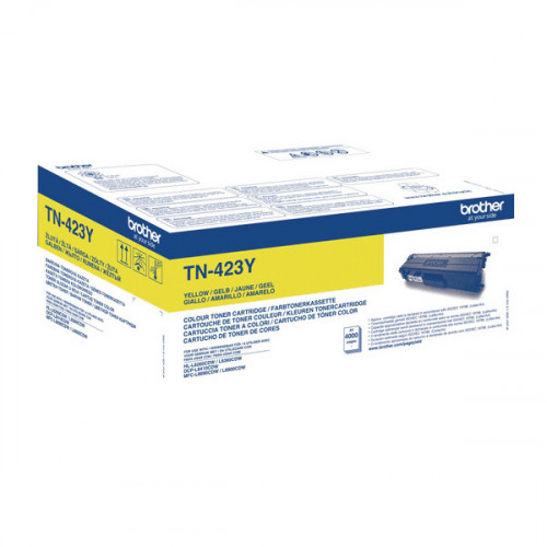 Brother TN423Y Yellow High Yield Toner Cartridge TN423Y