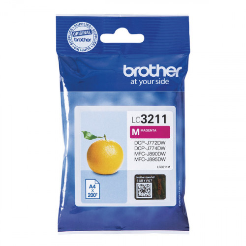 BROTHER LC3211M INK CART MAGENTA