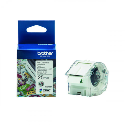 BROTHER LABEL ROLL 25MM X 5M CZ1004