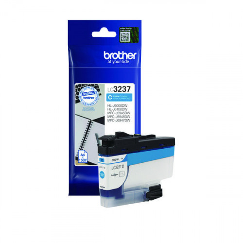 BROTHER LC3237C INK CARTRIDGE CYAN