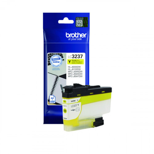 BROTHER LC3237Y INK CART YELLOW