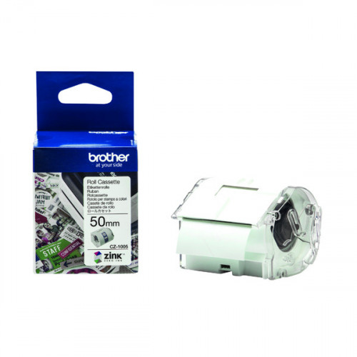 BROTHER LABEL ROLL 50MM X 5M CZ1005