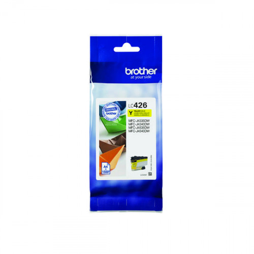 BROTHER LC426Y INK CARTRIDGE YELLOW