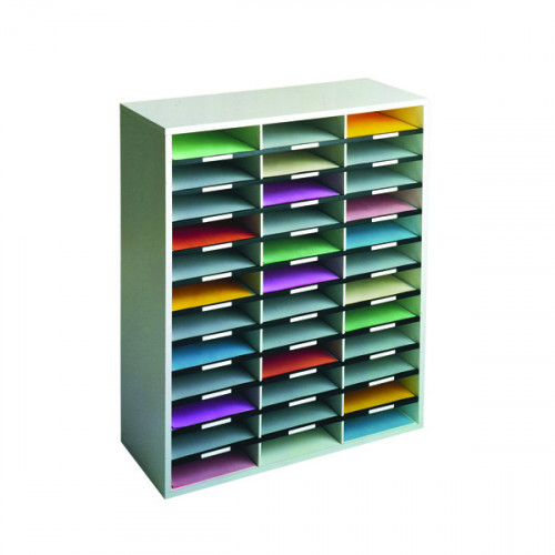 FELLOWES LIT ORG 36 A4 CMPRT DVE GRY