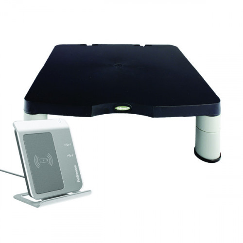 FELLOWES STD MONITOR STAND GRAPHITE