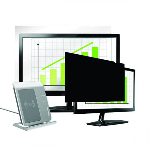 FELLOWES BLACKOUT PRIVACY FLTR 27IN