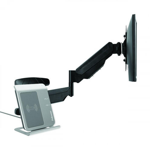 Fellowes Single Arm Wall Mount Monitor Arm 8043501