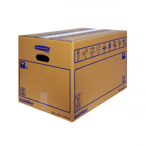 Bankers Box SmoothMove Standard Moving Box 350x350x550mm (Pack of 10) 6207301