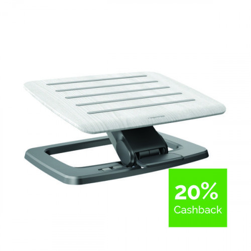 Fellowes Hana Foot Support Adjustable Grey 8055801