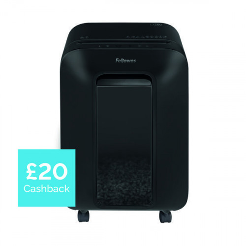 Fellowes Powershred LX200 Mini-Cut Shredder Black 5502301