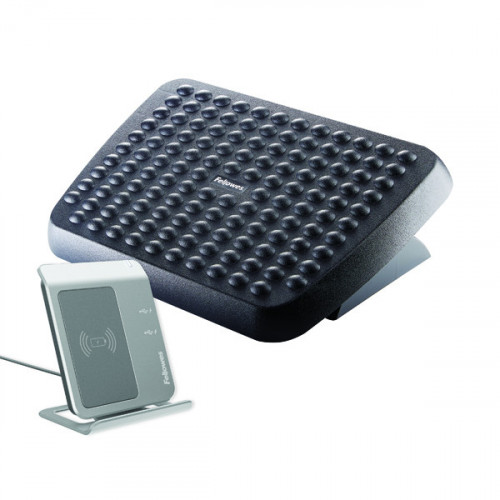 FELLOWES STANDARD ADJ FOOTREST BLK