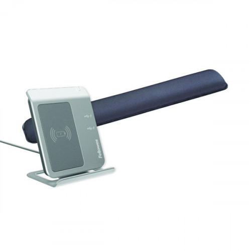 Fellowes Premium Gel Wrist Rest Graphite 91737