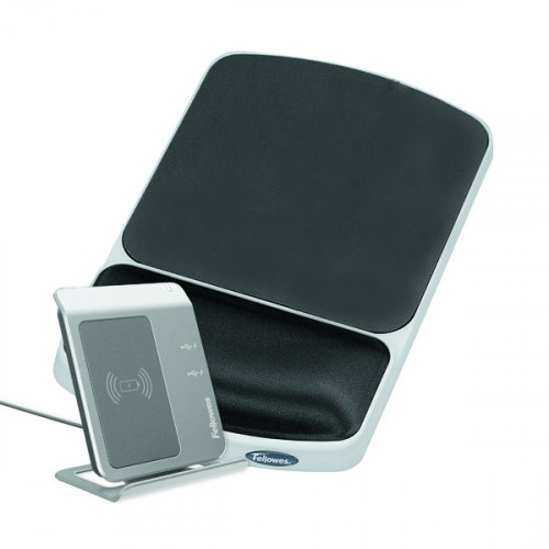 Fellowes Premium Gel Mouse Pad Graphite 91741