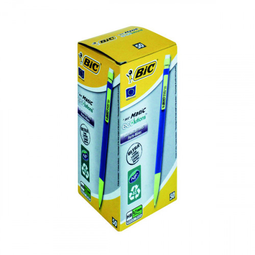 BIC MATIC ECOLUTION MECH PENCIL PK50