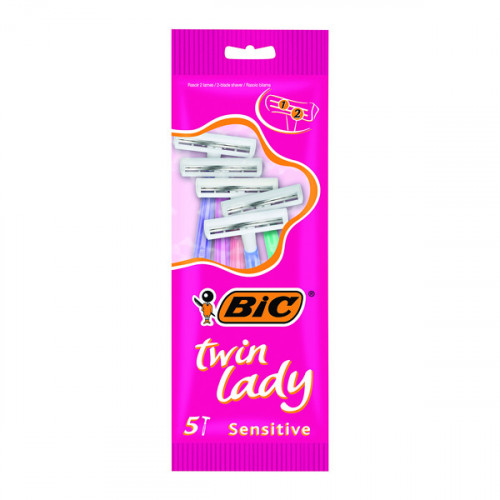 Bic Twin Lady Sensitive Shavers (Pack of 50) 8221162