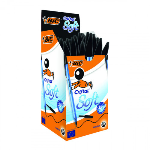 BIC CRISTL S/BAL PNT BLK 918518 PK50