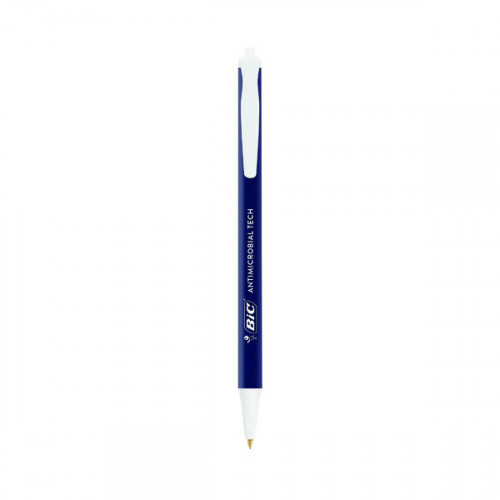 Bic Clic Stic Antimicrobial Ballpoint Pen Blue (Pack of 20) 500462