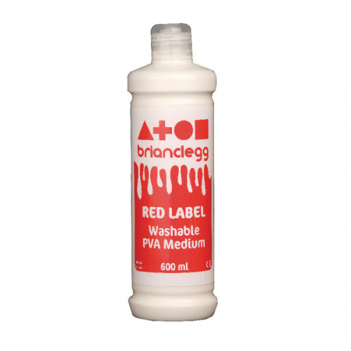 Brian Clegg PVA Glue Red Label 600ml GL600R