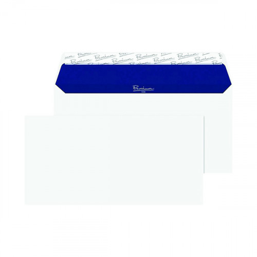 Blake PremiumPure Dl Recycled Peel & Seal White Envelopes (Pack of 50) RP81255