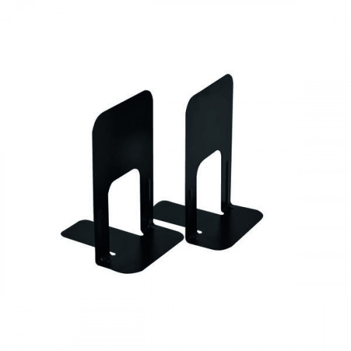 METAL LARGE DELUXE BOOKENDS BLACK