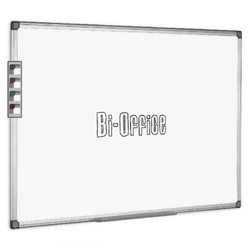 BI-OFFICE WHTBRD 600X900MM ALUM FRM