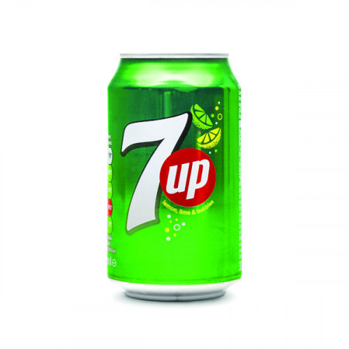 7UP SOFT DRINK 330ML CAN PK24