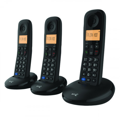 BT Everyday DECT Phone Trio (Up to 10 hours talking or 100 hours standby) 90663