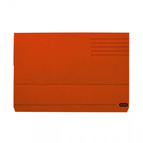 Elba Document Wallet Manilla 285gsm FC Orange (Pack of 50) 100090241