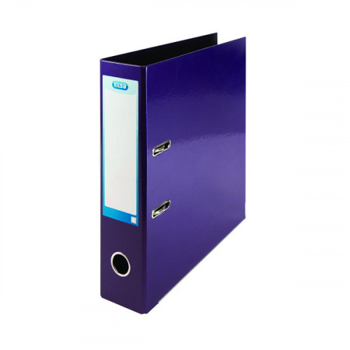 OXFORD 70MM LEVER ARCH A4 PURPLE