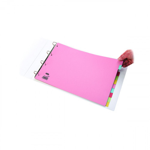 ELBA A3 CARD DIVIDERS 10 PART AST