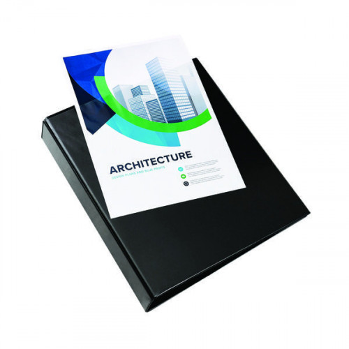 ELBA PANORAMA LEVER ARCH A4 BLK PK5