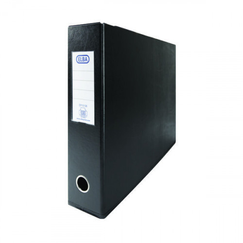 ELBA 70MM LEVER ARCH A3 BLACK PK2