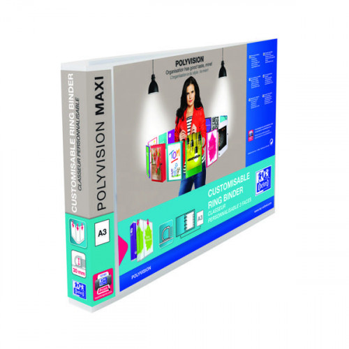 ELBA A3 PP PRES BINDR 4D 30MM LS PK5