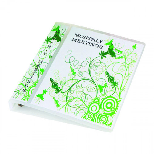 Elba Polyvision A4 Maxi Clear 16mm 4 O-Ring Presentation Binder (Pack of 10) 100080795