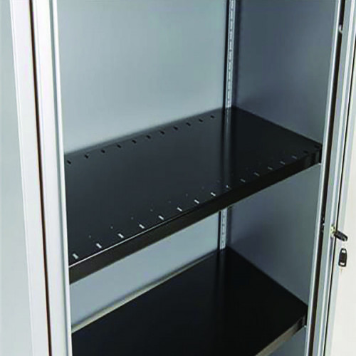 BISLEY SLOTTED SHELF BLACK