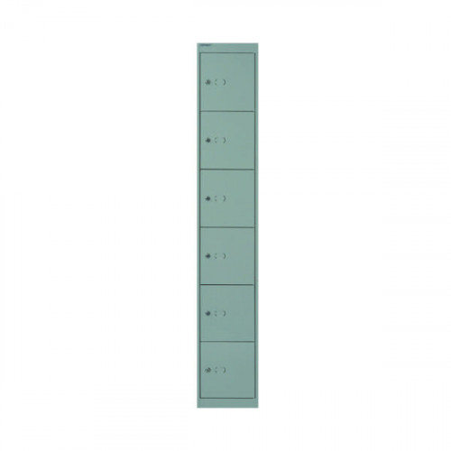 BISLEY 6 DOOR LOCKER GOOSE GREY