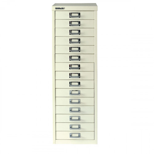 BISLEY 15 MDR FILING CAB CHALK WHITE