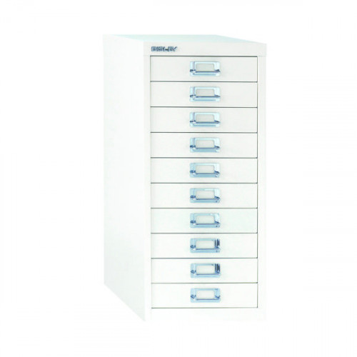 BISLEY 10 MDR CABINET CHALK WHITE