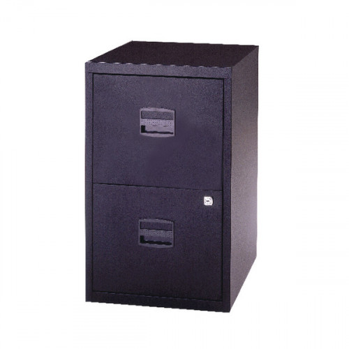 BISLEY 2 DRW HOME FLNG CABINET BLACK