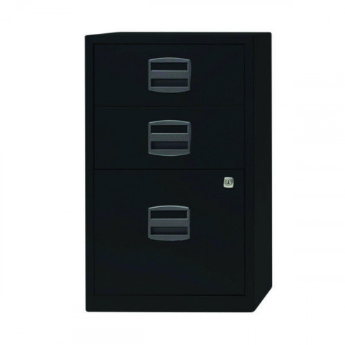 BISLEY 3 DRW HOME FLNG CABINET BLACK