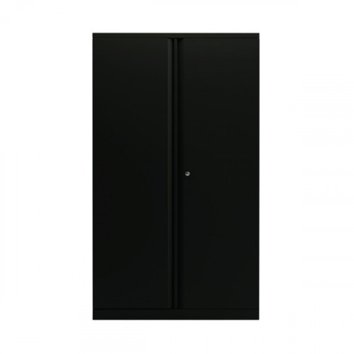 BISLEY 2 DOOR CUPBOARD BLACK