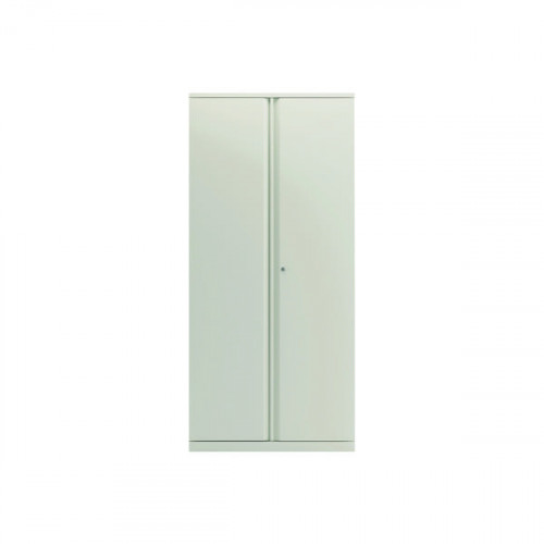 Bisley 2 Door Cupboard Empty 924x410x1970mm Chalk White KF78716