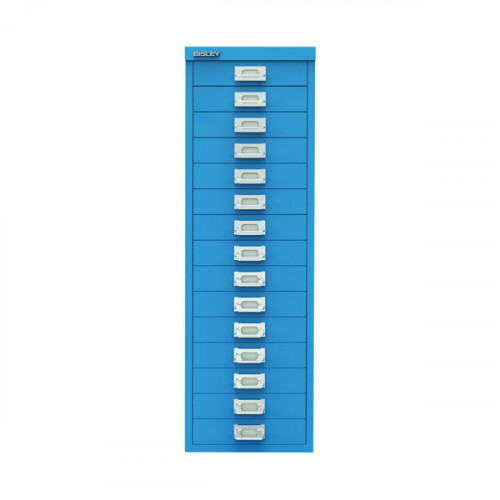 BISLEY 15 MDR CABINET AZURE BLUE