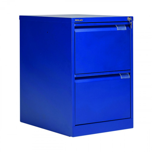 BISLEY 2 DRW FILING CAB BLUE