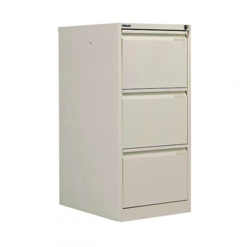 BISLEY 3 DRW FILING CAB CHALK