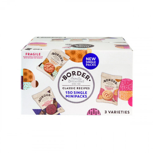 Border Biscuits Single Packs (Pack of 150) A08071